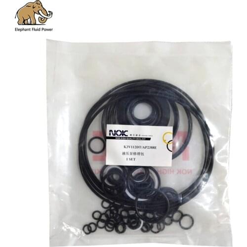 Hydraulic piston pump spare parts KAWASAKI series pump repair seal kits K3V112