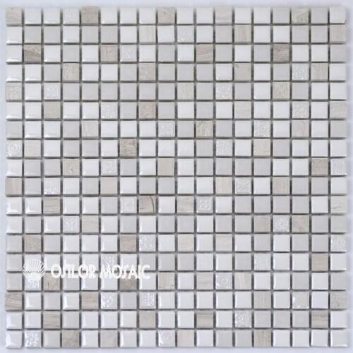Ceramic mosaic tile stone mosaic tile for kitchen backsplash and bathroom decoration wall tile 1 square meter/lot cm032