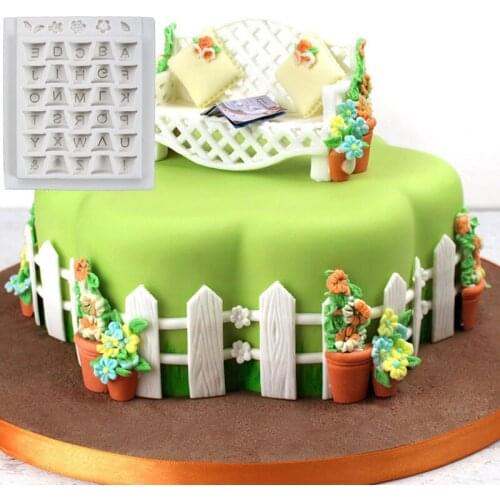 Creative Small Flower Pots Silicone Fondant Mold Cake Decorating Tool Chocolate Gumpaste Molds, Sugarcraft, Kitchen Accessories