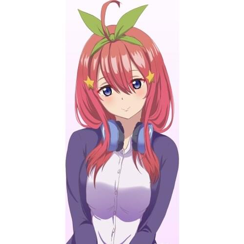 Cute Anime Girl Nakano Yotsuba Stickers for The Quintessential Quintuplets Vinyl Decal Personality Motorcycle PVC Decoration