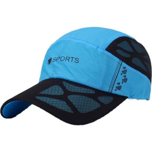 Fashion Baseball Cap Sports Quick Dry Breathable Net Caps Spring Summer Men Women Riding Hat Sunshade Casual Golf Cap