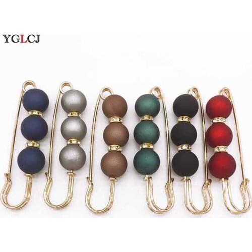 Fashion 1Pc Ladies / Girls Imitation Pearl Brooch Classic Charm High Quality Accessories Simple Frosted Pearl Brooch Wild Models