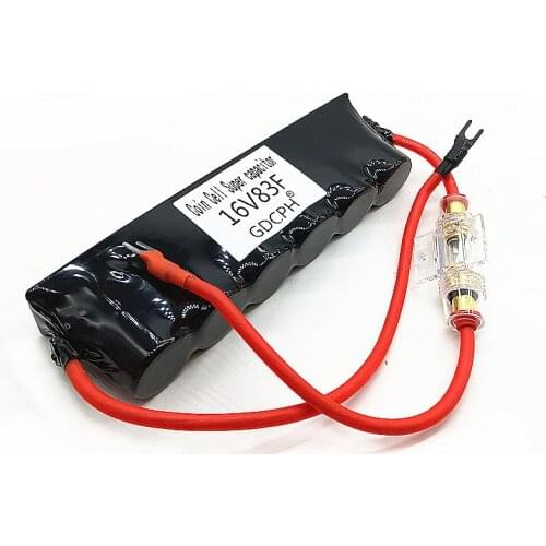 2.7V500F 2.5V700F 16V83F Automobile Super Farrah Capacitor Module 2.5V600F Power Increase