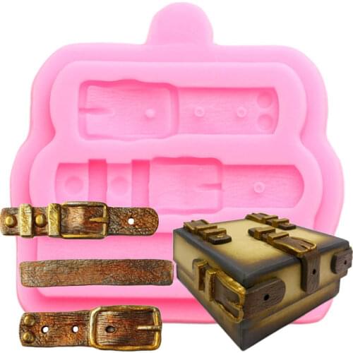 Belt Straps Silicone Molds Fondant Cake Decorating Tools Sugarcraft Chocolate Cupcake Baking Mould Candy Polymer Clay Moulds
