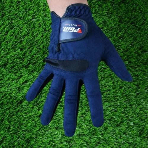 Wholsale 2020 Magic Right Left Hand Golf New Gloves Microfiber Leather Men Pair Blue Glove Fiber Fabric Sportswear Accessories