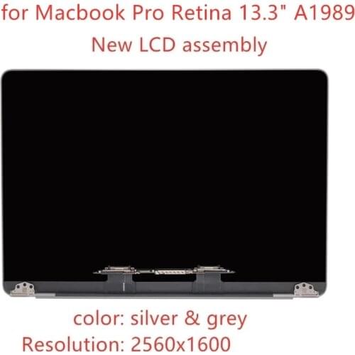 Genuine New A1989 LCD Display Assembly for Macbook Pro Retina 13.3" A1989 Full Complete LCD LED Screen Glass 2018 2019 Year