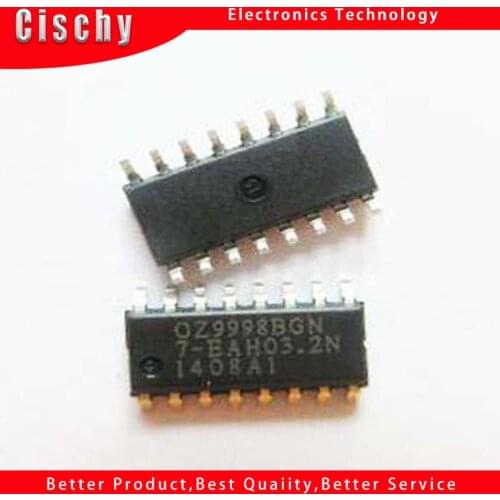 2PCS OZ9998BGN OZ9998 SOP-16