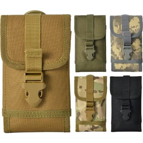 1 Pcs Tactical Military Molle Utility Hunting Bag Tactical Belt Pouch Waist Bag Phone Belt Pouch Mobile HuntingtAccessories