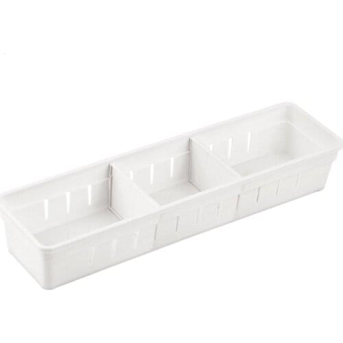 Storage Box DIY Free Separation Drawer Organizer Home Kitchen Board Divider Debris Finishing Basket Cells Tableware Admission
