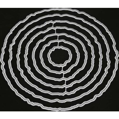 1660 Circle Scrapbook Metal Cutting Dies For Scrapbooking Stencils DIY Album Cards Decoration Embossing Folder Die Cut Cuts