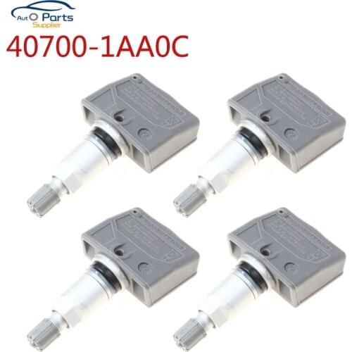 4Pcs/Lot New 40700-1AA0C 407001AA0C For Infiniti M35 FX45 for Nissan Armada TPMS Tire Pressure Monitoring Sensor Car Accessories
