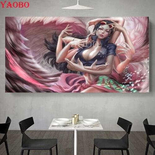 5D Round square Drill Sexy beauty feather Diy Diamond Painting Cartoon fairy Needlework Full Diamond Embroidery Home Decoration