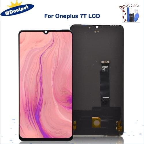 Original AMOELD 6.55" inch Display For OnePlus 7T LCD Display Touch Screen Digitizer Assembly Replacement For OnePlus7T LCD