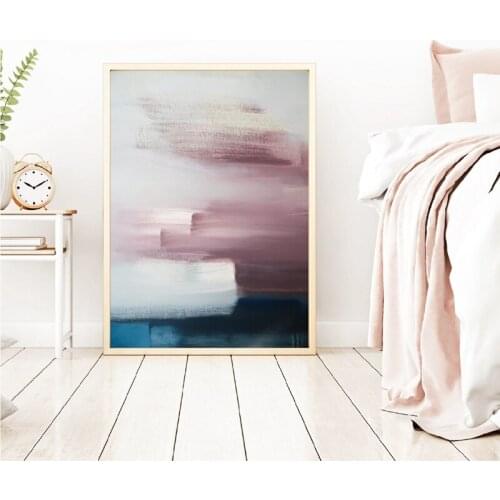Abstract Art Painting Print Modern Art Abstract Poster Wife Gift Girls Wall Art Canvas Prints Kids Room Home Wall Picture Decor