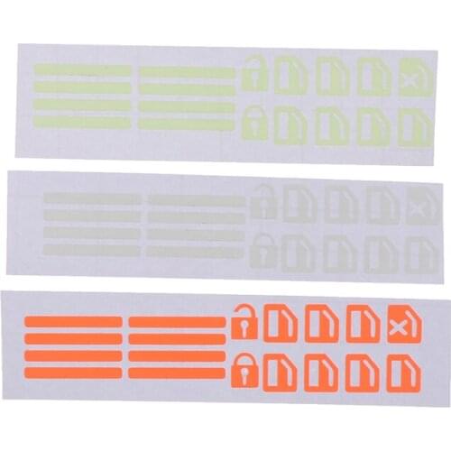Car Sticker Car Window Switch Luminous Sticker Door Window Lift Button Sticker