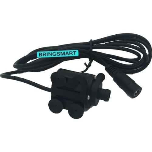 Free Shipping Micro Water Silent Pump 200L/H 2.1M Brushless DC Submersible Pump 12V Solar Fountain Parts SR-160A