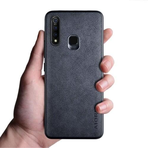 Case for vivo Y19 Y5S U20 U3 Z5i Y3 Y12 Y15 Y17 PU leather funda coque capa Business Style Case Cover for vivo Y19