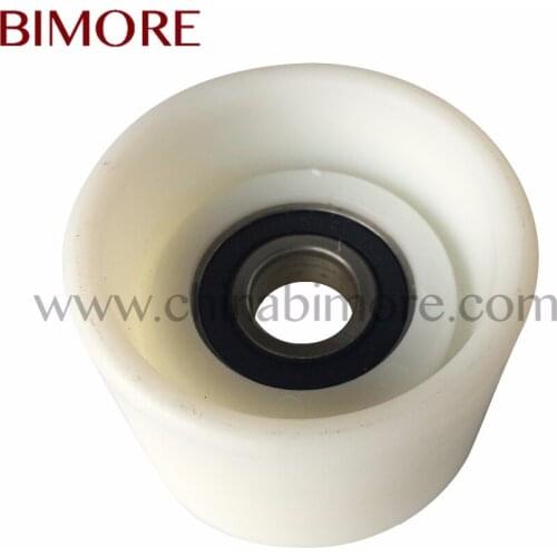Elevator Parts Escalator Roller OD:80mm Thickness:60mm Bearing:6204RS TKE