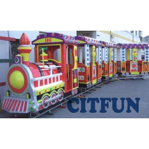 Classic Fire Engine Amusement Park Electric track train HC-004A