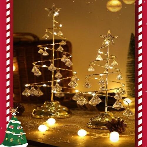 Mintiml Light Up Christmas Tree Mini Christmas Tree With Lights Accessories Cone Gifts Christmas Desktop New Year Decoration