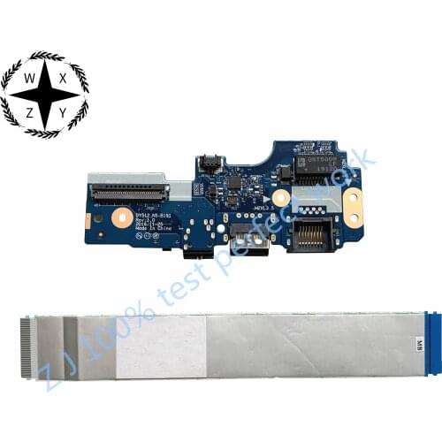 New Original For Lenovo Y520 Y520-15IKBN USB Audio LAN IO Board With Cable DY512 NS-B191 NBX0001JW00 100% Tested Fast Ship