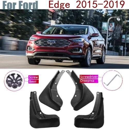 Front Rear Fender Mud Guard Flap Splash Flaps Mudguards Accessories Car Mudflap For Ford Edge 2nd 2 Gen 2019~2015 2018 2017 2016
