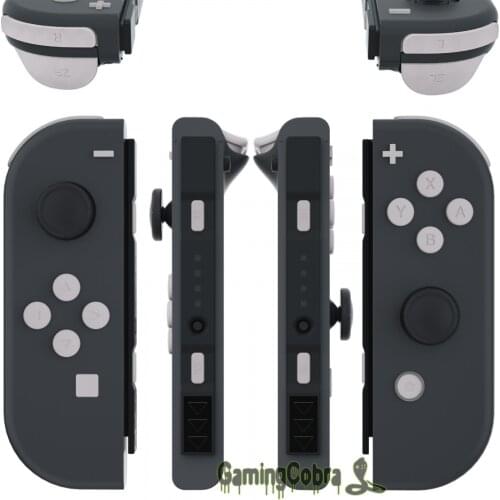 EXtremeRate Rhapsody Violet Full Set Buttons ABXY Direction Keys SR SL L R ZR ZL Trigger Replacement Kits for NS Switch JoyCon