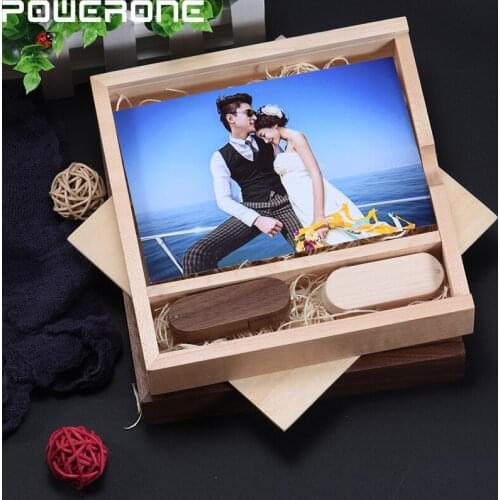 POWERONE USB 2.0 personalise free custom LOGO USB flash drive with box custom made pen Drive 4GB 8GB 16GB 32GB Pendrive U stick