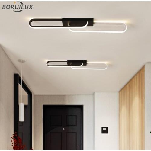 Simple Modern New LED Chandelier Lights Living Study Room Parlor Bedroom Corridor Aisle Iron Aluminum Home Lamps Indoor Lighting