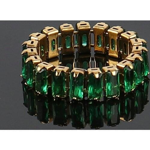 PUN Rings With Cubic Zirkonia For Women