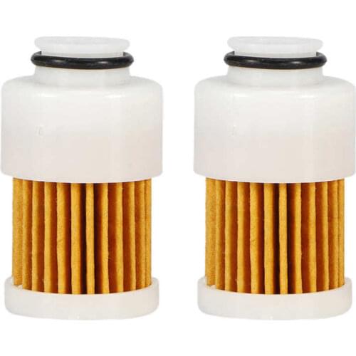 2Pcs Fuel Filter Oil Strainer 6D8-24563-00-00 Fit for Yamaha F30/F40/F50/F60/F70/F F90/F115 HP Engine Fuel Strainer