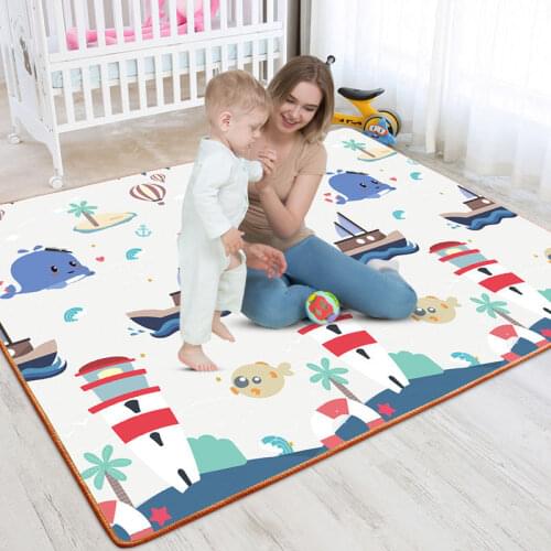 Thick 1CM XPE Children Foldable Baby Safety Play Mat Child Developing Mat Carpet Indoor Antiskid Acti-vity Game коврик для детей
