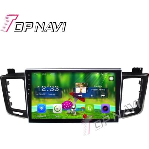 Topnavi 10.1'' Quad Core Android 6.0 Car GPS Navigation For TOYOTA RAV4 2013 Radio Audio Multimedia Stereo Without DVD