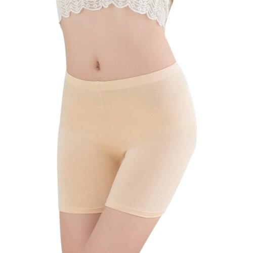 High elastic Summer Breathable cotton panty Women Sexy sleep panty boyshorts Underwear big size Lady Underwear Safety Shorts