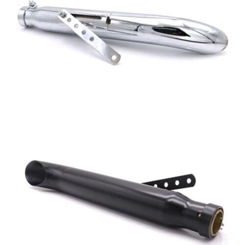 Motorcycle Turn-out Style Slip-on Universal Exhaust Muffler For Harley Dyna Softail Fatboy Road King FLHR Sportster 1200 883