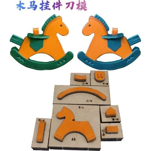 Japan Steel Blade Handmade Leather knife mold laser knife mold customized Trojan Pendant Leather tools