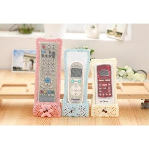 1PC Household Organizers TV Remote Control Case Air Condition Remote Control Cover Textile Protective Bag LF 020