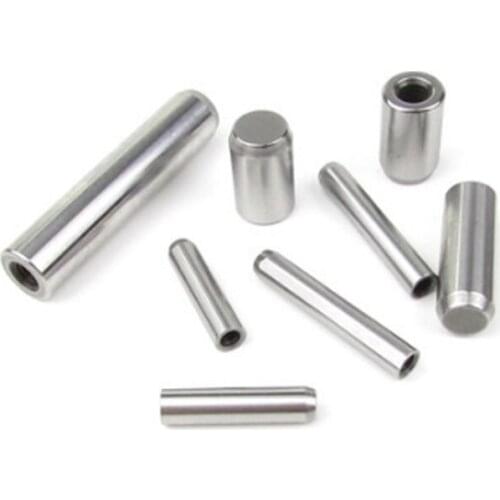 5pcs M5 MSTP carbon steel exhaust groove internal thread positioning pin 15mm~50mm length