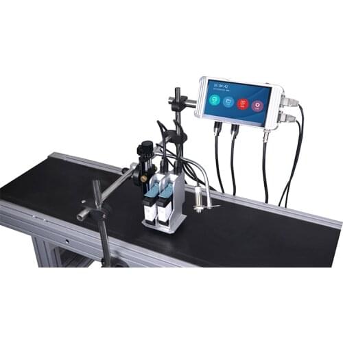 Automatic Online Ink-jet Coding print Machine LOGO expiry date printing machine for face mask