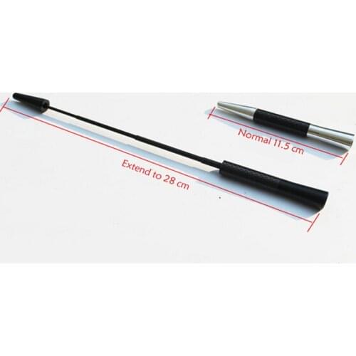 Newest extensible roof mast whip AM FM radio aerial car antenna cars antennas auto antena for vw Volkswagen universal BLACK