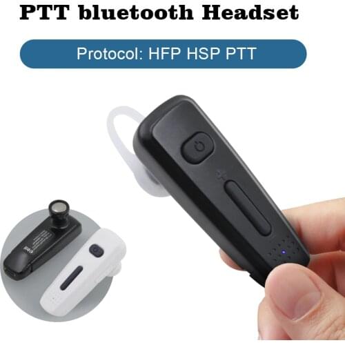 New 2019 Bluetooth Wireless Speaker Microphone Headset Zello Ptt Bluetooth for Android Mobile Phone