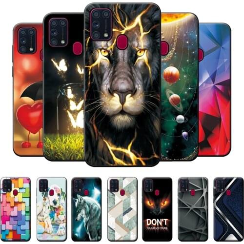 Case For Samsung Galaxy M31 Case Cover For Samsung M31 Prime Silicone Soft TPU Phone Case For Samsung M31 Back Covers Bumper 6.4