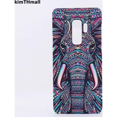 Case For Samsung Galaxy S9 Cover Ultra thin Plastic Animal frosted relief night glow hard case For Galaxy S9 Plus case kimTHmall