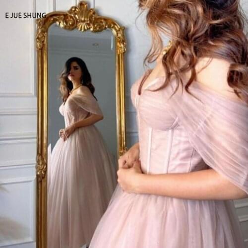 E JUE SHUNG Womens Off Shoulder Dresses