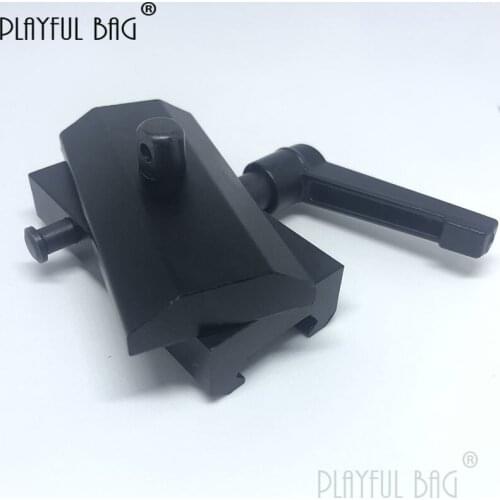 Playful bag Quick dismounting tripod rotary adapter CS bracket Mount Bipod Adapter Tool Tactical Outdoor CS DIY toy QE69S