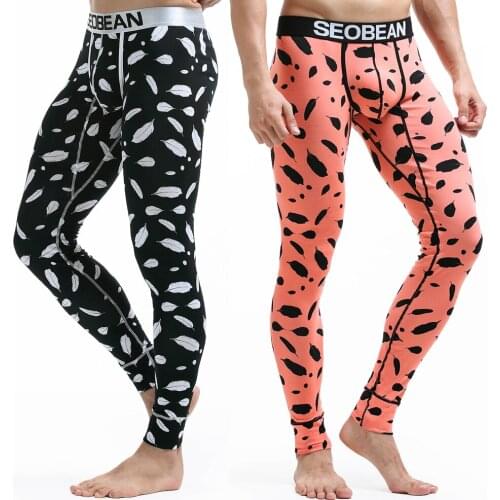 New Winter Autumn Mens Long johns Underwear Comfortable Plus size long Warm Thermal Underpants Cotton leggings