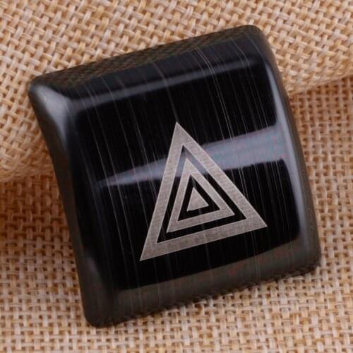 DWCX Black Car Emergency Light Switch Button Frame Cover Interior Decorative Trim Fit for Toyota Camry 2018