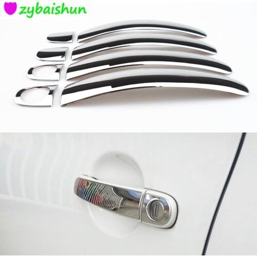 Stainless steel Door handle cover For Volkswagen VW Jetta MK6 POLO 9N Tiguan Touran Bora Seat Skoda Octavia Fabia Rapid Yeti TT