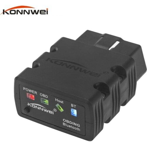 KW902 Elm327 Bluetooth OBD2 V1.5 elm 327 v 1.5 bluetooth Adapter Car Scanner OBD 2 Elm-327 OBDII Auto Diagnostic Tool Scanner