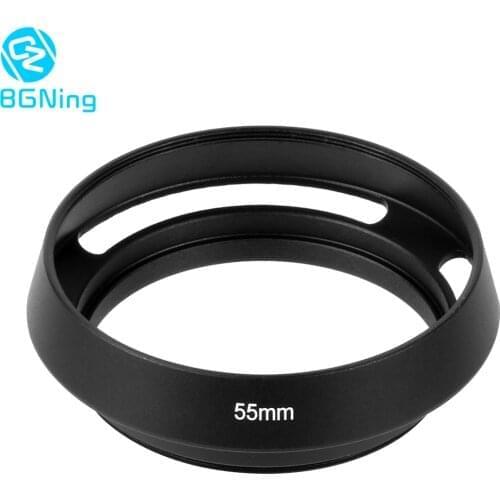 Metal Lens Hood 37mm 40.5mm 43mm 46mm 49mm 52 mm 55mm 58mm 77mm Screw-in Lente Protect Lens Hollow Hood For Leica SLR Camera